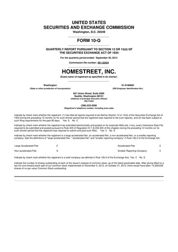 Thumbnail Mechanics Bancorp 10-Q Quarterly Report FY2012 