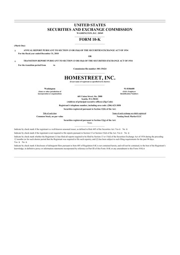 Thumbnail Mechanics Bancorp 10-K Annual Report 2018