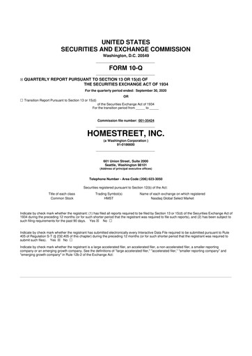 Thumbnail Mechanics Bancorp 10-Q Quarterly Report FY2020 