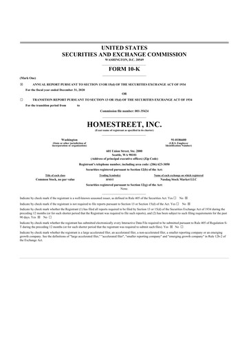 Thumbnail Mechanics Bancorp 10-K Annual Report 2020