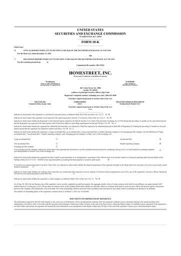 Thumbnail Mechanics Bancorp 10-K Annual Report 2024