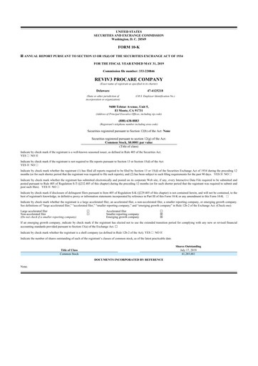 Thumbnail AXIL Brands 10-K Annual Report 2019