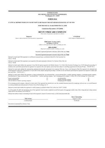 Thumbnail AXIL Brands 10-K Annual Report 2020