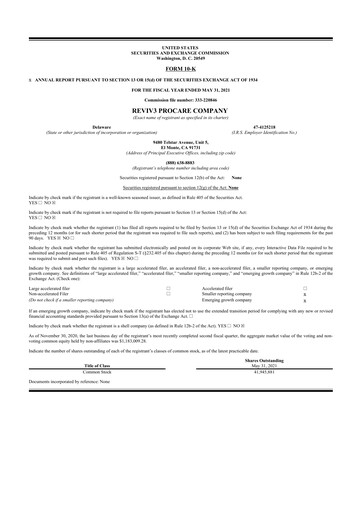 Thumbnail AXIL Brands 10-K Annual Report 2021