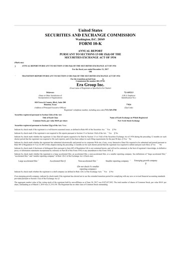 Thumbnail Bristow Group 10-K Annual Report 2017