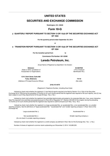 Thumbnail Vital Energy 10-Q Quarterly Report FY2014 