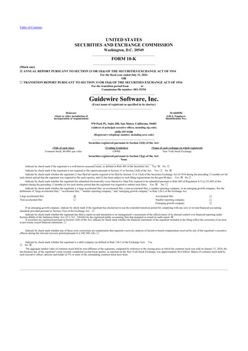 Thumbnail Guidewire Software
 10-K Annual Report 2024