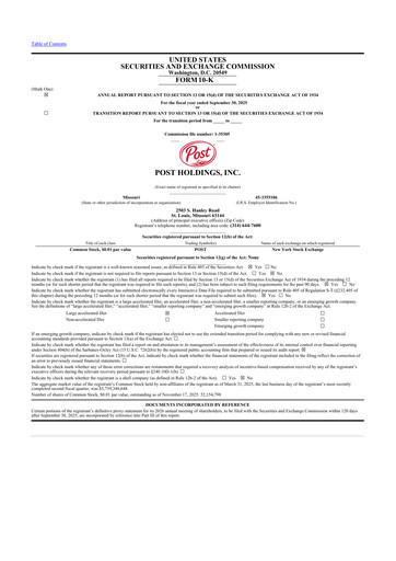 Thumbnail Post Holdings
 10-K Annual Report 2024