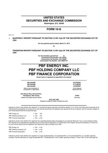 Thumbnail PBF Energy
 10-Q Quarterly Report FY2014 