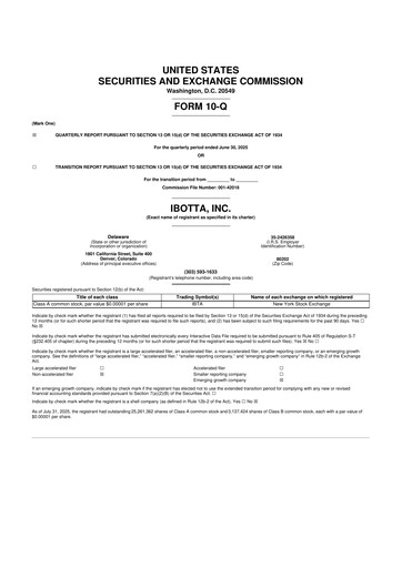 Thumbnail Ibotta 10-Q Quarterly Report FY2025 