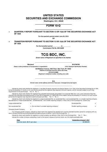 Thumbnail Carlyle Secured Lending 10-Q Quarterly Report FY 