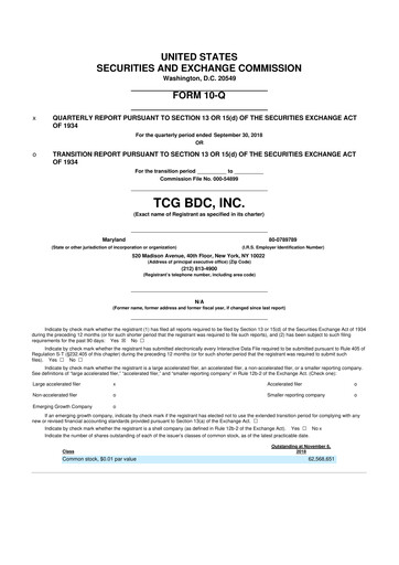 Thumbnail Carlyle Secured Lending 10-Q Quarterly Report FY 