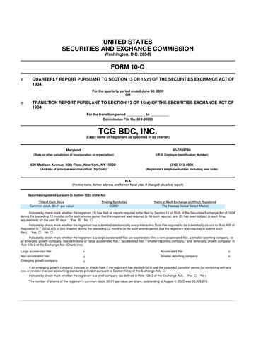 Thumbnail Carlyle Secured Lending 10-Q Quarterly Report FY 