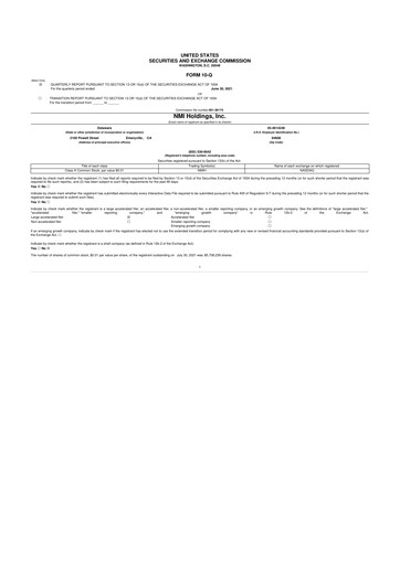Vorschaubild NMI Holdings
 10-Q Quartalsbericht 2021 