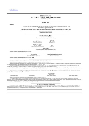 Thumbnail Shutterstock 10-K Annual Report 2017