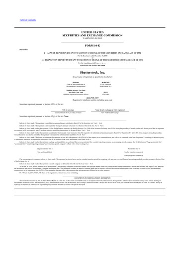 Thumbnail Shutterstock 10-K Annual Report 2018