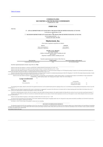 Thumbnail Shutterstock 10-K Annual Report 2023