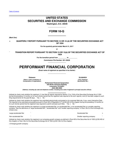 Miniature Performant Healthcare 10-Q Rapport trimestriel 2017 