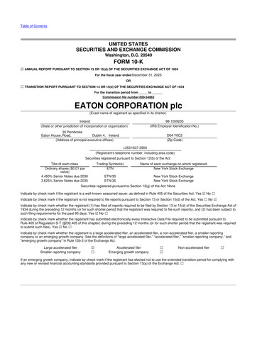 Thumbnail Eaton 10-K Annual Report 2025