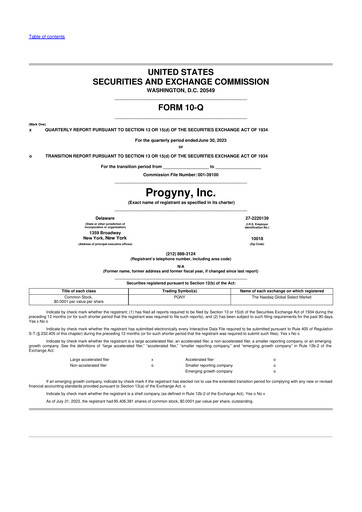 Thumbnail Progyny 10-Q Quarterly Report FY2023 