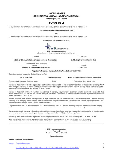Thumbnail SWK Holdings 10-Q Quarterly Report FY2023 
