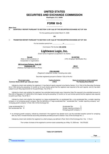 Thumbnail Lightwave Logic 10-Q Quarterly Report FY2026 