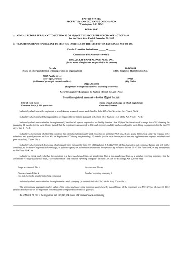 Thumbnail Red Cat Holdings 10-K Annual Report 2012