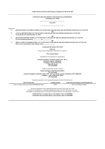 Thumbnail CI&T 20-F Annual Report 2022