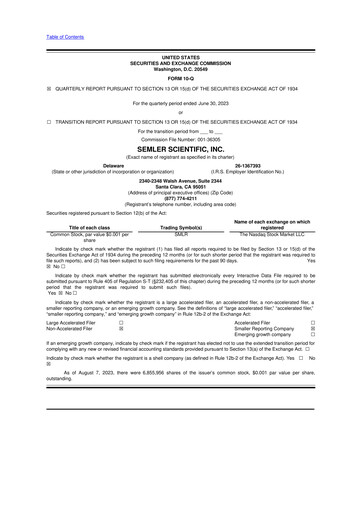 Thumbnail Semler Scientific
 10-Q Quarterly Report FY2023 