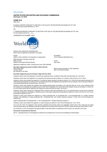 Miniature World Kinect 10-K Rapport annuel 2014