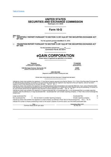 Thumbnail eGain 10-Q Quarterly Report FY2015 