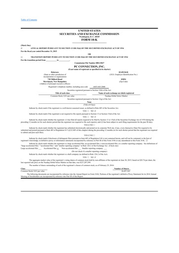 Thumbnail PC Connection
 10-K Annual Report 2015