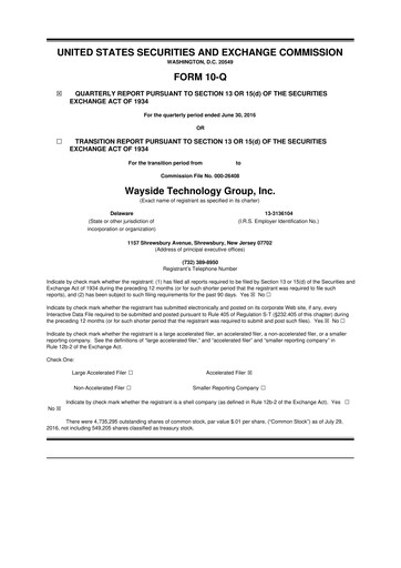 Miniature Climb Global Solutions 10-Q Rapport trimestriel 2016 