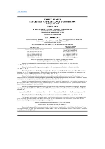 Thumbnail 3M 10-K Annual Report 2016