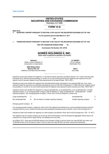 Thumbnail Verra Mobility 10-Q Quarterly Report FY2017 