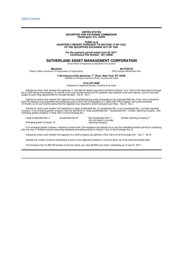 Thumbnail Ready Capital
 10-Q Quarterly Report FY2017 