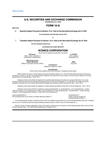 Miniature TeraWulf 10-Q Rapport trimestriel 2017 