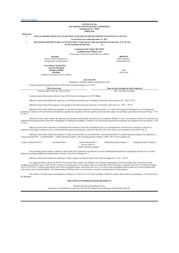 Thumbnail Nabors Industries
 10-K Annual Report 2017