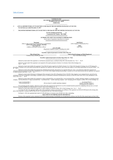 Thumbnail Ready Capital
 10-K Annual Report 2017