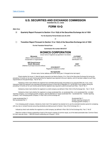 Miniature TeraWulf 10-Q Rapport trimestriel 2018 