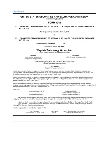 Miniature Climb Global Solutions 10-Q Rapport trimestriel 2019 