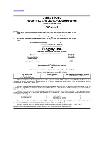 Thumbnail Progyny 10-Q Quarterly Report FY2020 