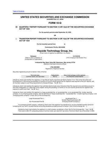 Miniature Climb Global Solutions 10-Q Rapport trimestriel 2020 