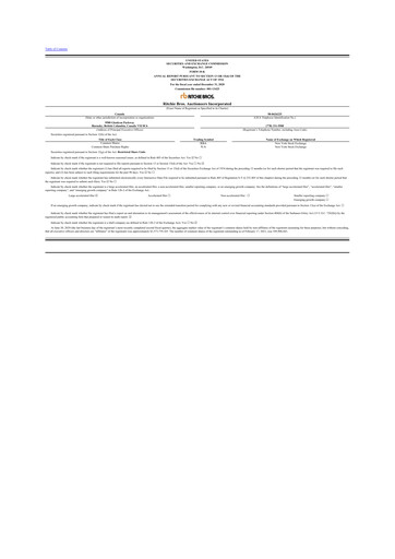 Thumbnail RB Global
 10-K Annual Report 2020