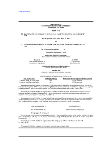 Thumbnail Impac Mortgage Holdings 10-Q Quarterly Report FY2021 