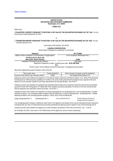 Thumbnail Liquidia Corporation 10-Q Quarterly Report FY 