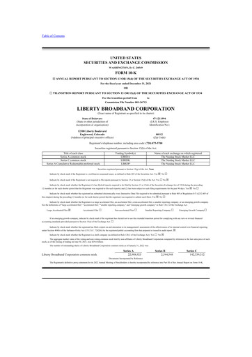 Thumbnail Liberty Broadband 10-K Annual Report 2021