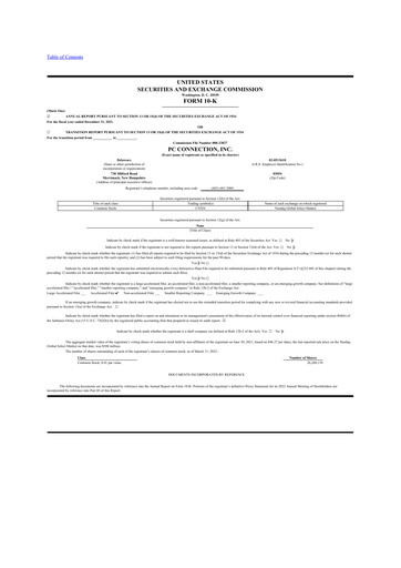 Thumbnail PC Connection
 10-K Annual Report 2021