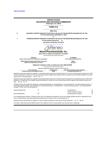 Thumbnail OnKure Therapeutics 10-Q Quarterly Report FY 