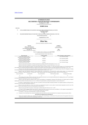 Thumbnail Safehold
 10-K Annual Report 2022